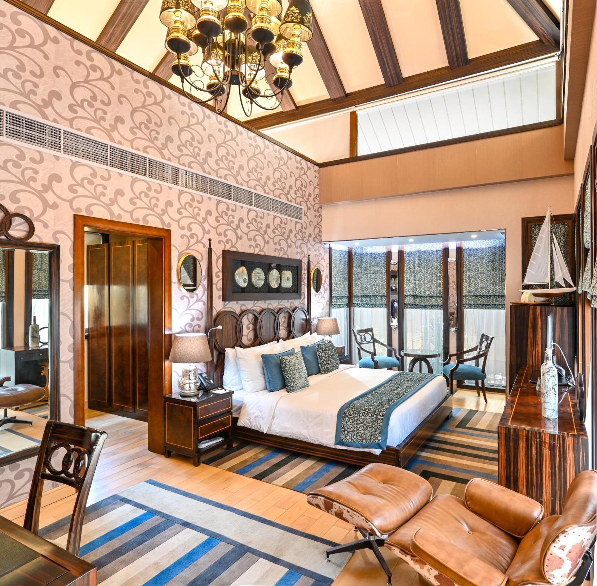 מנאמה Palavra Resort מראה חיצוני תמונה A bedroom at the Oberoi Dubai